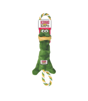 Green Fun Toy Rana con Cuerda 11,5x20cm