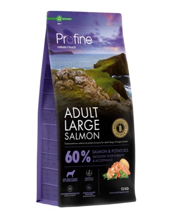 PROFINE ADULT LARGE SALMON & POTATOES 12KG