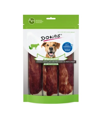 DOKAS COSTILLAS CON PECHUGA DE PATO 210GR