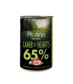 PROFINE LATA 65% LAMB WITH HEARTS 6x400GR – Comida húmeda super premium para perros