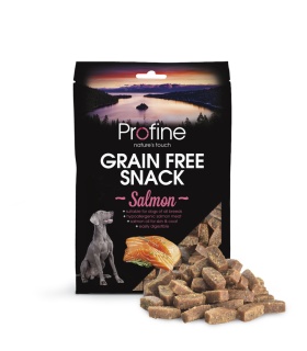 Profine Grain Free Snack Salmon 200gr snack semihúmedo para perros