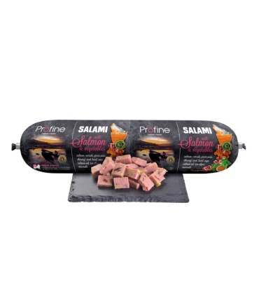 Profine Salchicha Salmón 800gr alimento húmedo para perros