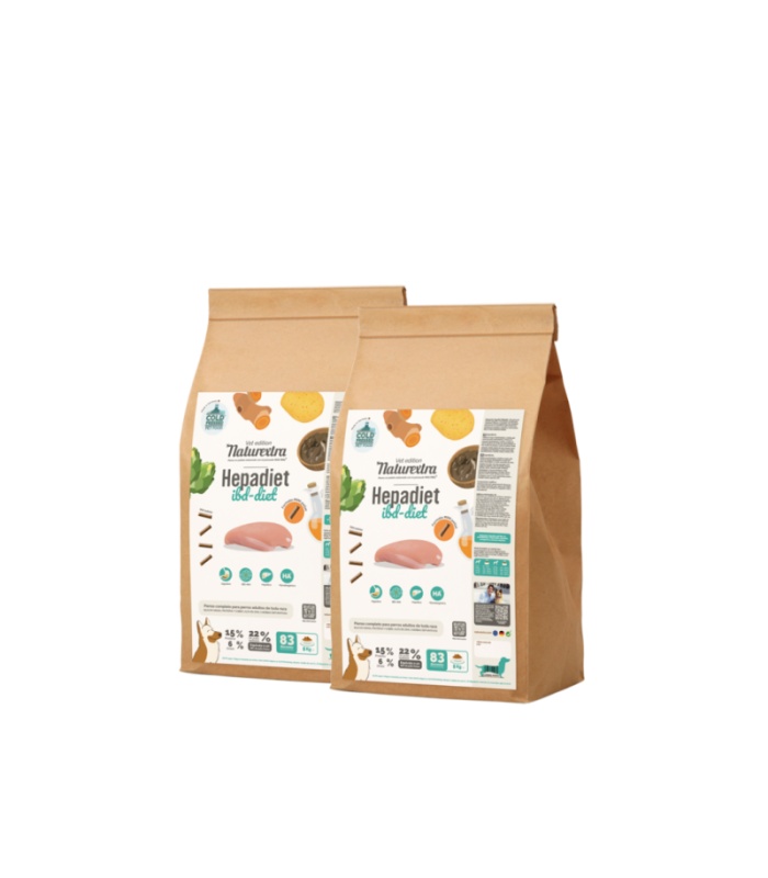 Saco Naturextra Hepadiet Mini pienso dietético hepático