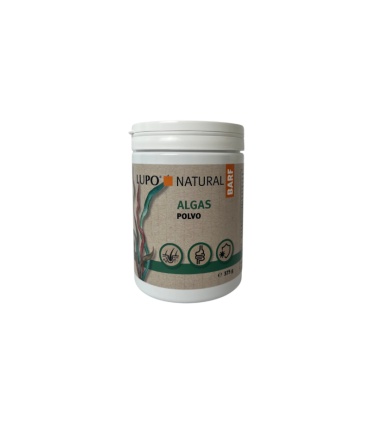 Lupo Natural Algas en polvo 375 g suplemento natural para perros