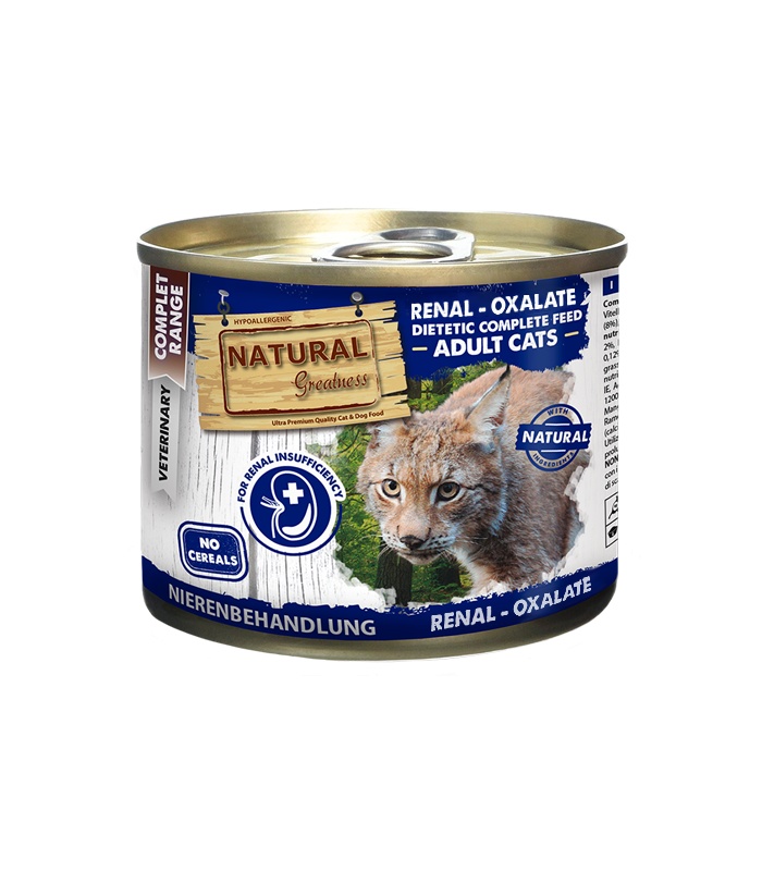 NATURAL GREATNESS RENAL OXALATE ALIMENTO HÚMEDO PARA GATOS