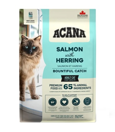 Acana Bountiful Catch pienso para gatos adultos 4,5 kg