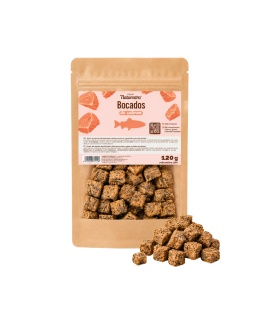Bocados de salmón Naturextra 100% salmón deshidratado