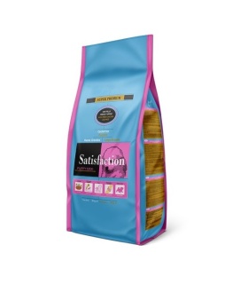 Satisfaction Puppy Maxi pienso para cachorros de razas grandes con pollo y arroz
