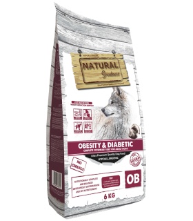 Natural Greatness OBESITY & DIABETIC dieta veterinaria para perros con sobrepeso