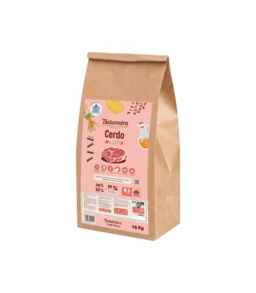 Naturextra Cerdo Ibérico pienso prensado en frío para perros