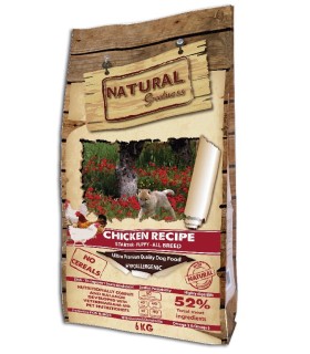 NATURAL GREATNESS CHICKEN - STARTER-PUPPY - ALL BREED (RECETA DE POLLO)