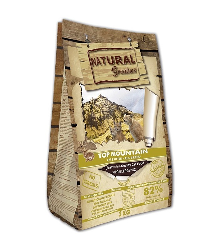 NATURAL GREATNESS TOP MOUNTAIN - CAT, KITTEN - ALL BREED (RECETA TOP MOUNTAIN)